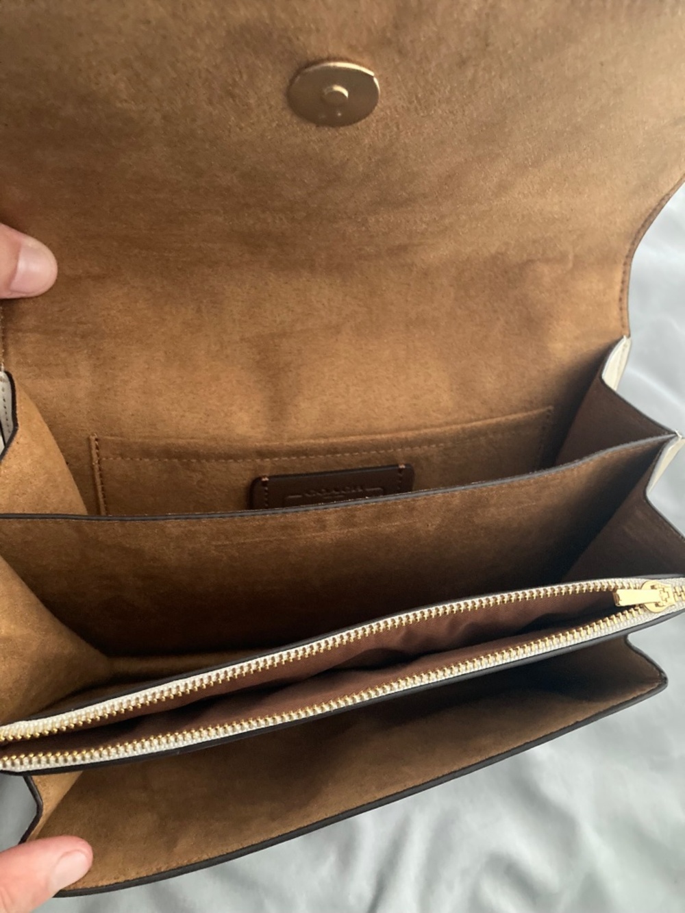 Coach Klare Crossbody with Linear Quilting. - Picture 9 of 10
